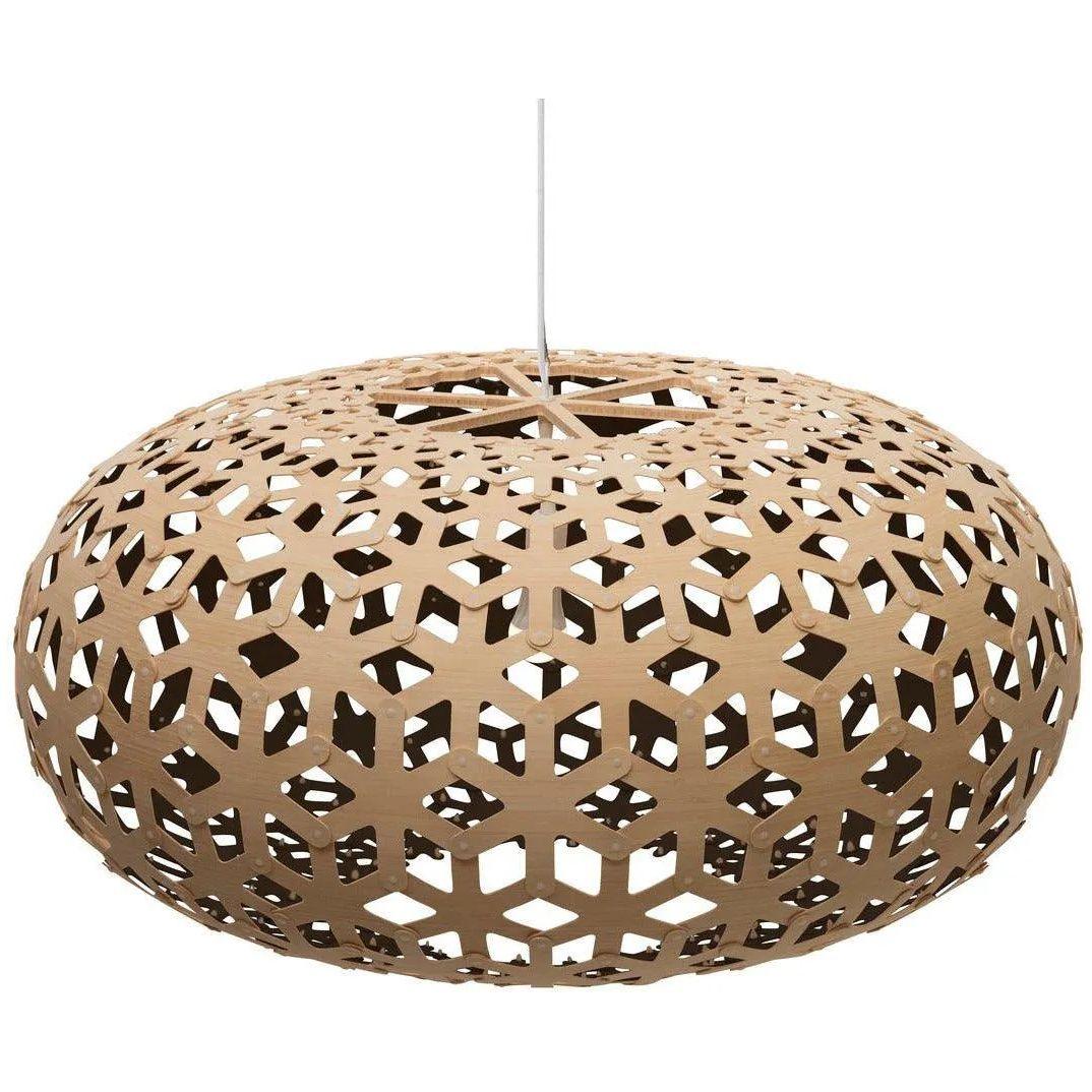 David Trubridge - Snowflake 1000 Pendant - SNO-1000-BLK-BLK - Canada Light Shop