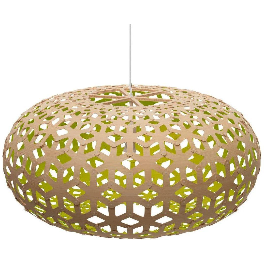 David Trubridge - Snowflake 1000 Pendant - SNO-1000-BLK-BLK - Canada Light Shop