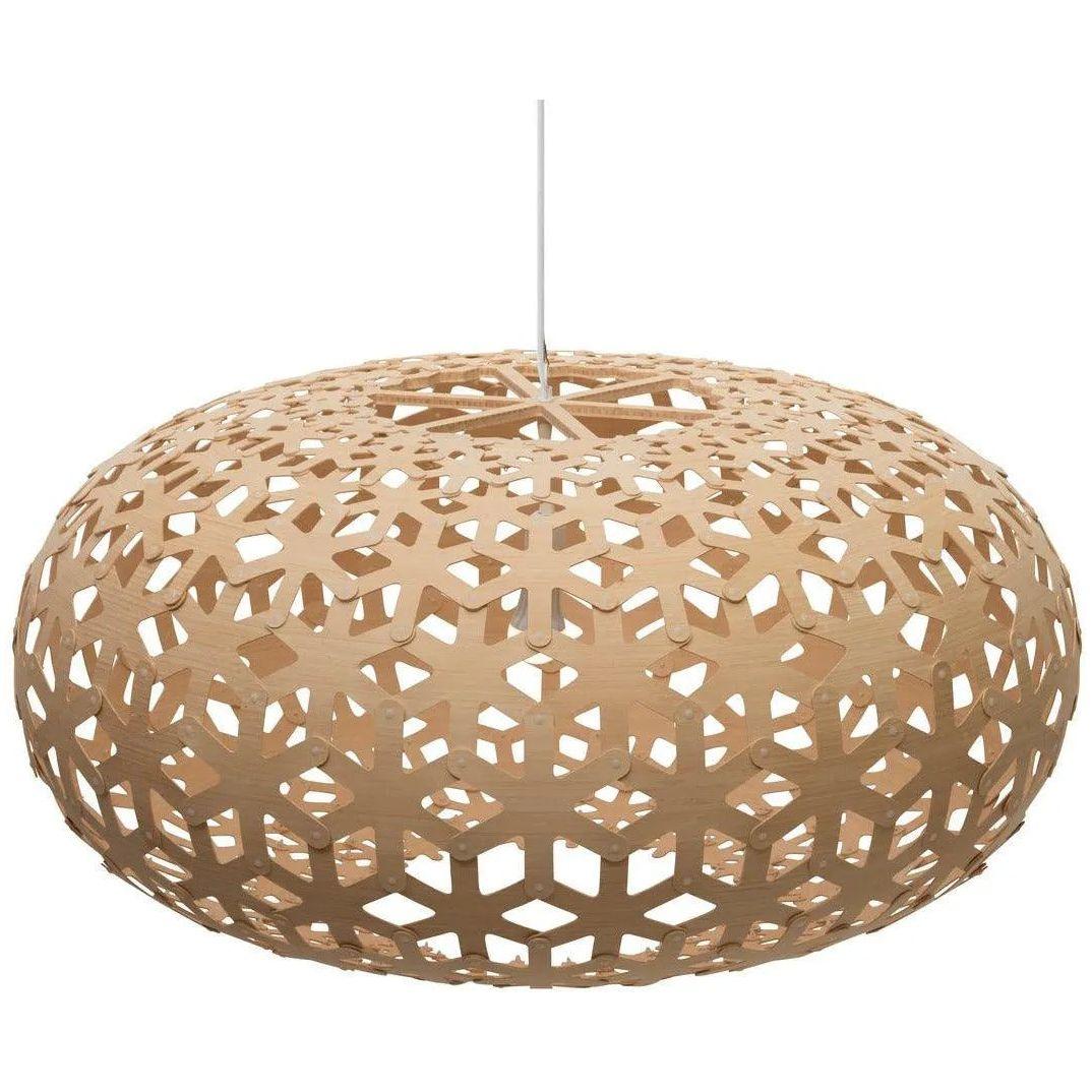 David Trubridge - Snowflake 1000 Pendant - SNO-1000-BLK-BLK - Canada Light Shop