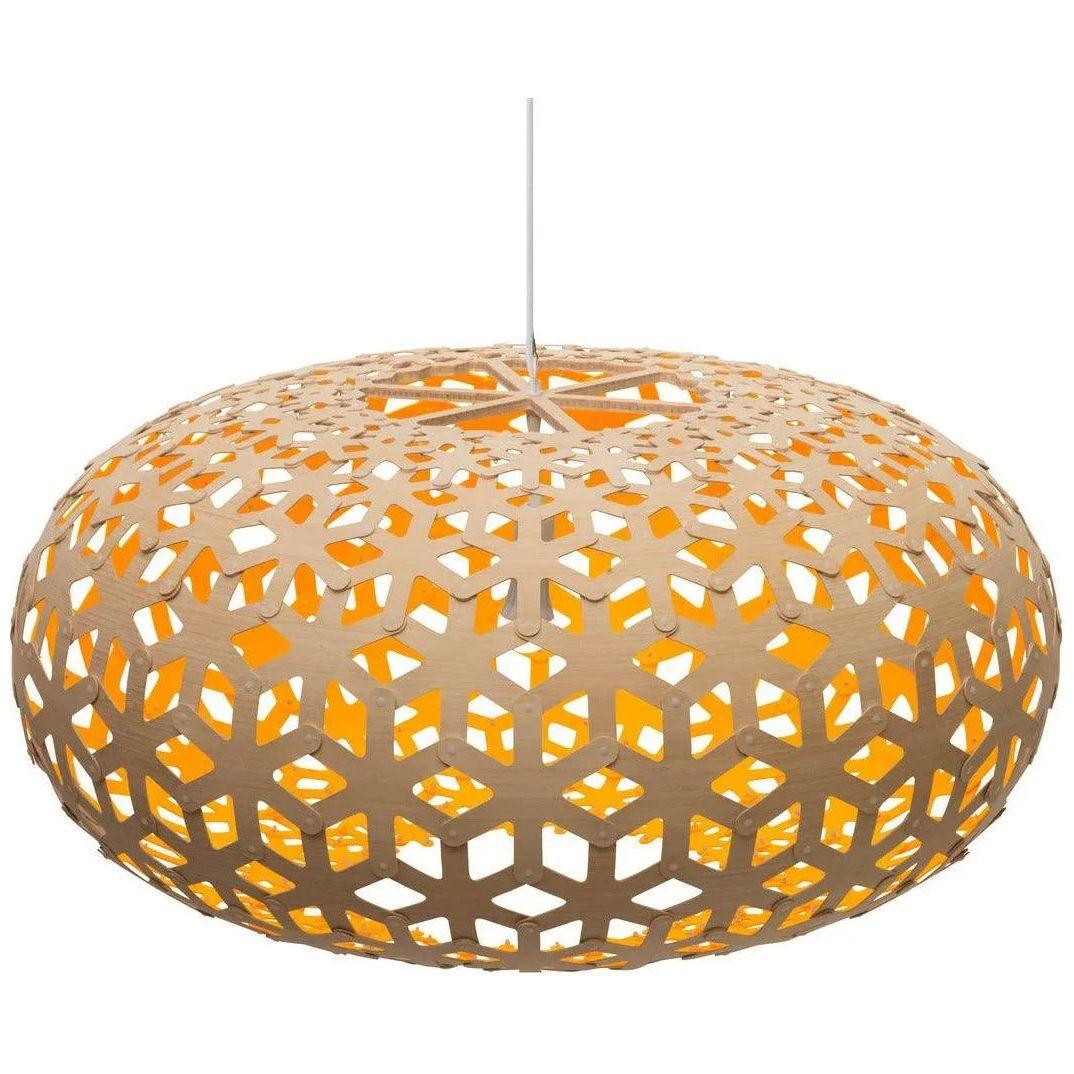 David Trubridge - Snowflake 1000 Pendant - SNO-1000-BLK-BLK - Canada Light Shop