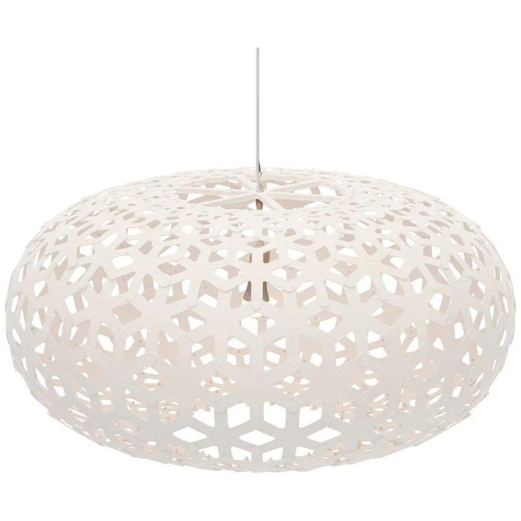 David Trubridge - Snowflake 1000 Pendant - SNO-1000-WHI-WHI - Canada Light Shop