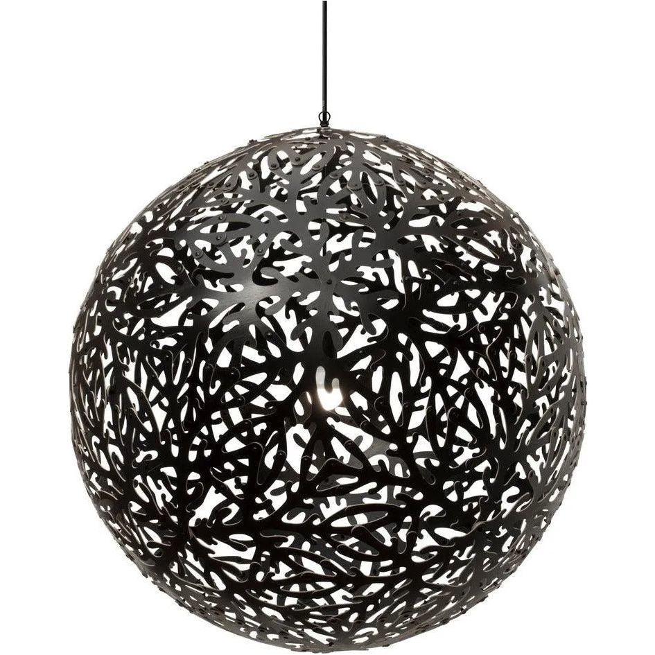 David Trubridge - Sola 1350 Pendant - SOL-1350-BLK-BLK - Canada Light Shop