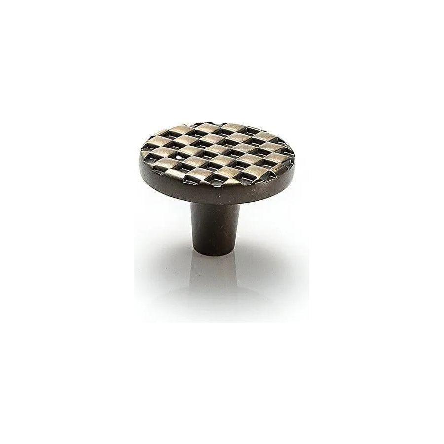 Du Verre Hardware - Argyle Round Knob - DVAG01-AB - Canada Light Shop