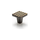 Du Verre Hardware - Argyle Square Knob - DVAG02-AB - Canada Light Shop