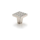 Du Verre Hardware - Argyle Square Knob - DVAG02-SN - Canada Light Shop