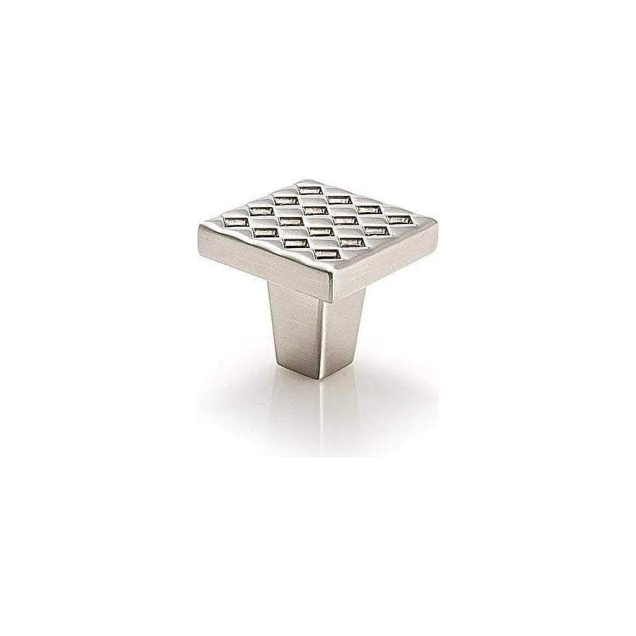 Du Verre Hardware - Argyle Square Knob - DVAG02-SN - Canada Light Shop