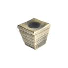 Du Verre Hardware - Forged 2 Cube Knob - DVFC09-AB - Canada Light Shop
