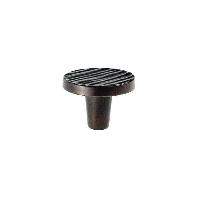 Du Verre Hardware - Forged 3 Round Knob - DVFC301-ORB - Canada Light Shop