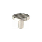 Du Verre Hardware - Forged 3 Round Knob - DVFC301-SN - Canada Light Shop