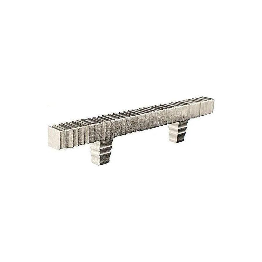 Du Verre Hardware - Forged 3 Square Bar Pull - DVFC308-SN - Canada Light Shop