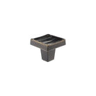 Du Verre Hardware - Forged 3 Square Knob - DVFC304-ORB - Canada Light Shop
