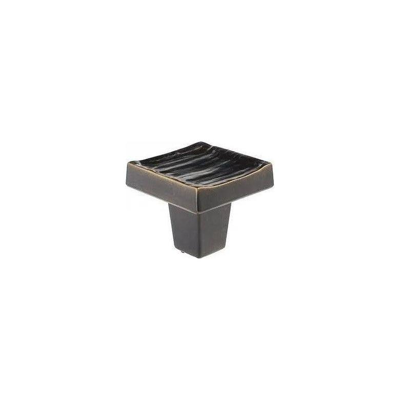 Du Verre Hardware - Forged 3 Square Knob - DVFC304-ORB - Canada Light Shop