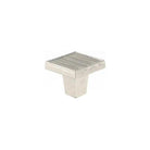 Du Verre Hardware - Forged 3 Square Knob - DVFC304-SN - Canada Light Shop