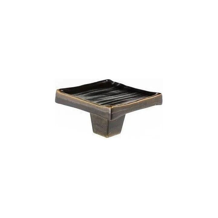 Du Verre Hardware - Forged 3 Square Knob - DVFC305-ORB - Canada Light Shop