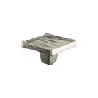 Du Verre Hardware - Forged 3 Square Knob - DVFC305-SN - Canada Light Shop
