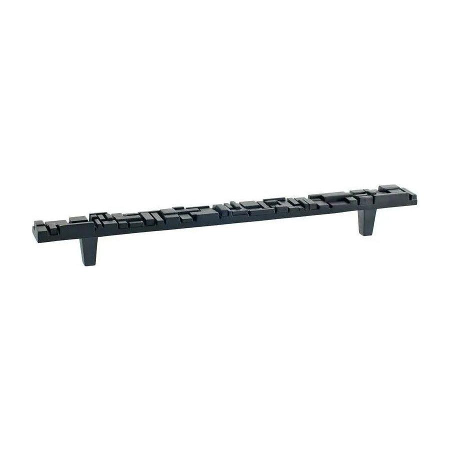 Du Verre Hardware - Offset Pull - DVOF05-BM - Canada Light Shop
