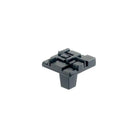 Du Verre Hardware - Offset Square Knob - DVOF01-BM - Canada Light Shop