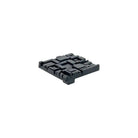 Du Verre Hardware - Offset Square Knob - DVOF02-BM - Canada Light Shop