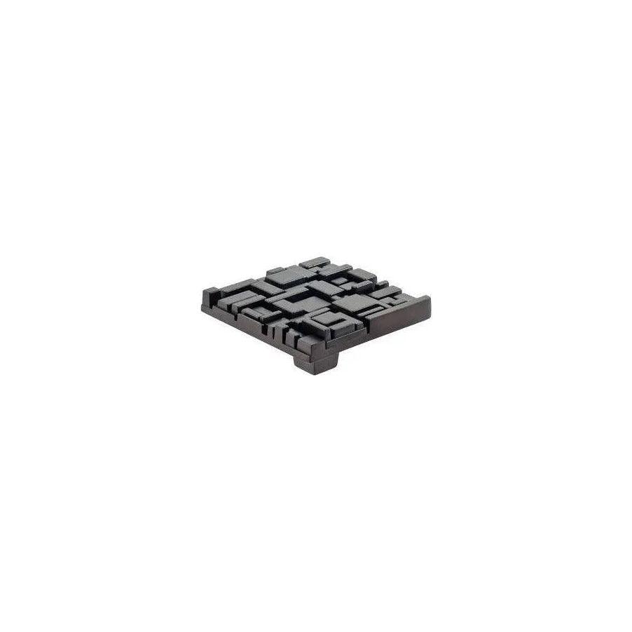 Du Verre Hardware - Offset Square Knob - DVOF02-ORB - Canada Light Shop