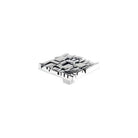 Du Verre Hardware - Offset Square Knob - DVOF02-PC - Canada Light Shop