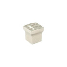 Du Verre Hardware - Pomegranate Square Knob - DVP08-SN - Canada Light Shop
