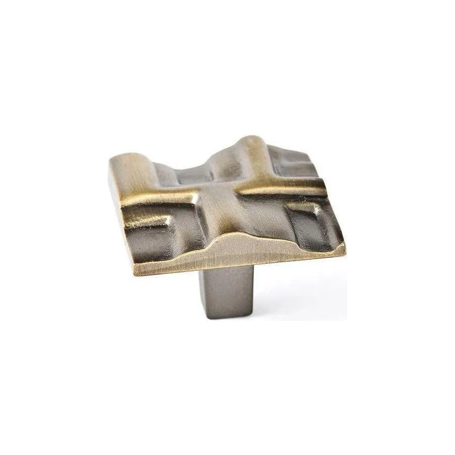 Du Verre Hardware - Rio Knob - DVRIO03-AB - Canada Light Shop