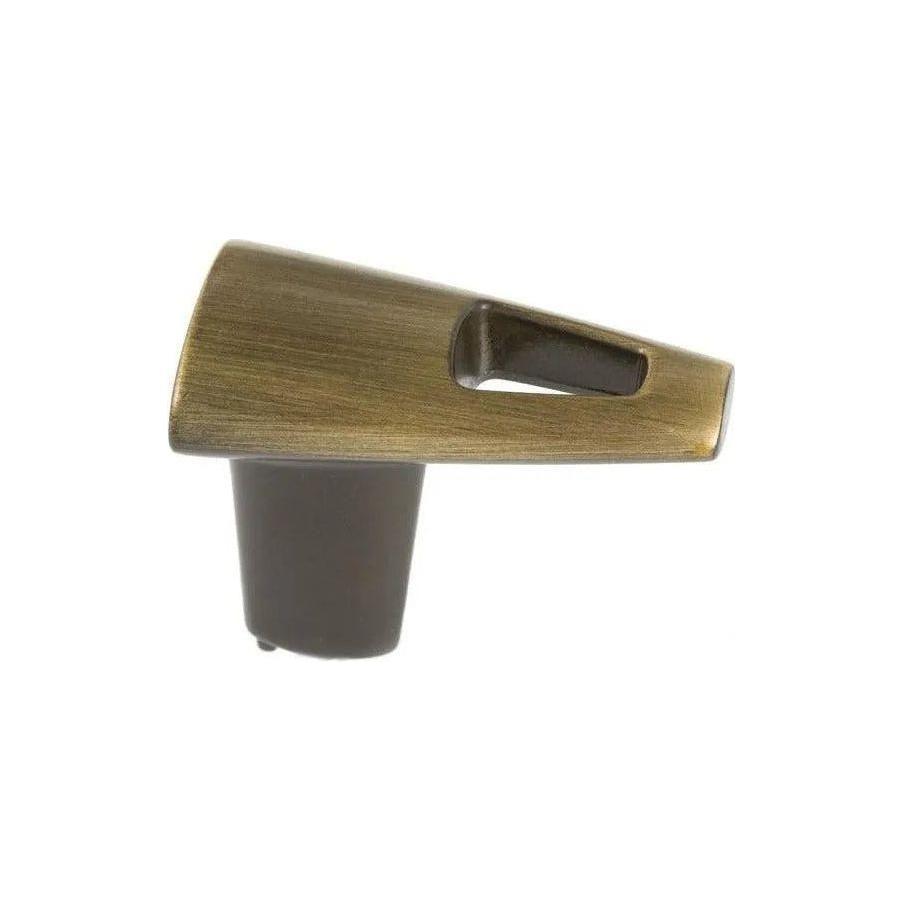 Du Verre Hardware - Tribal Knob - DVTR01-AB - Canada Light Shop