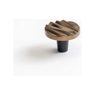 Du Verre Hardware - Wave Round Knob - DVWA01-AB - Canada Light Shop
