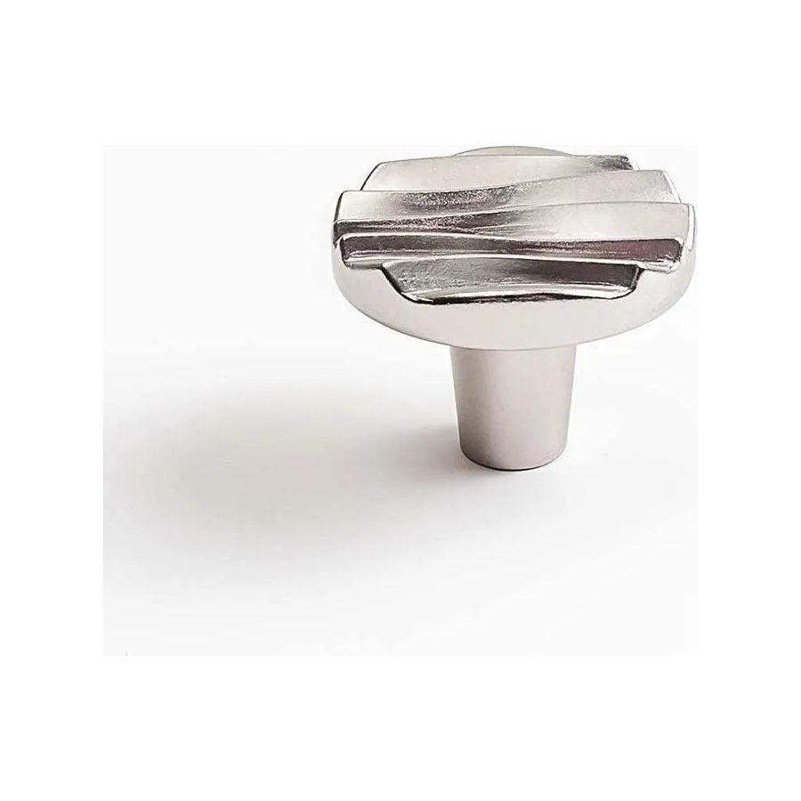 Du Verre Hardware - Wave Round Knob - DVWA01-SN - Canada Light Shop
