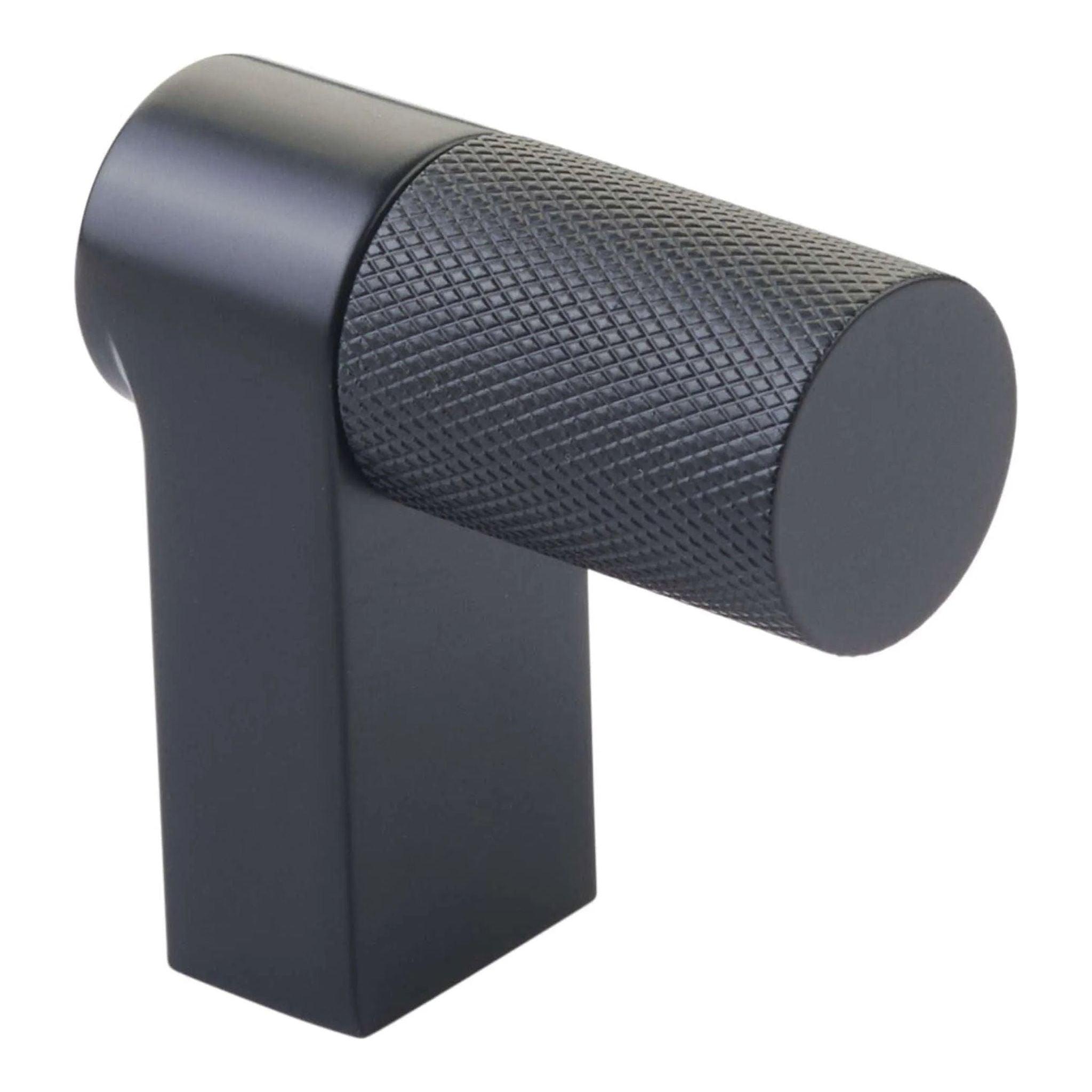 Emtek - Emtek Select Bar Cabinet Finger Pull Knurled Bar - 86659.RECUS19.KNUS19 - Canada Light Shop