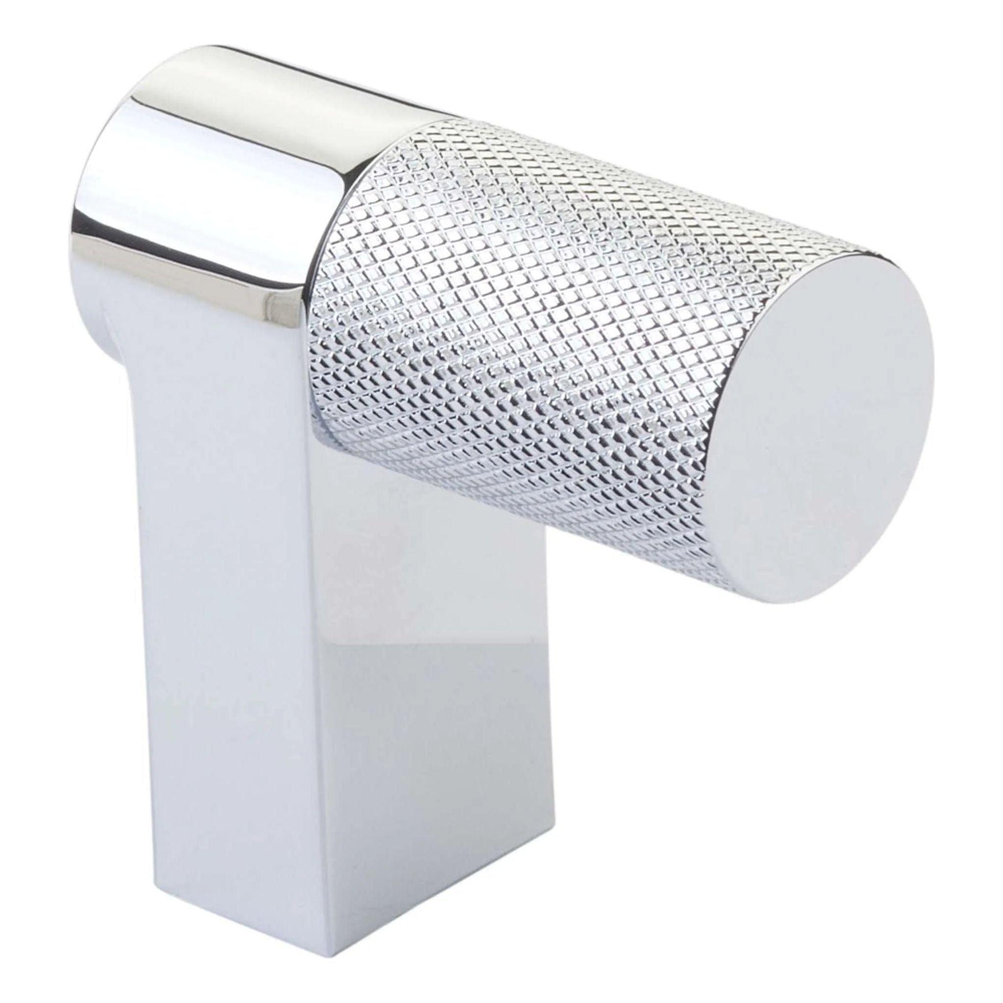 Emtek - Emtek Select Bar Cabinet Finger Pull Knurled Bar - 86659.RECUS26.KNUS26 - Canada Light Shop