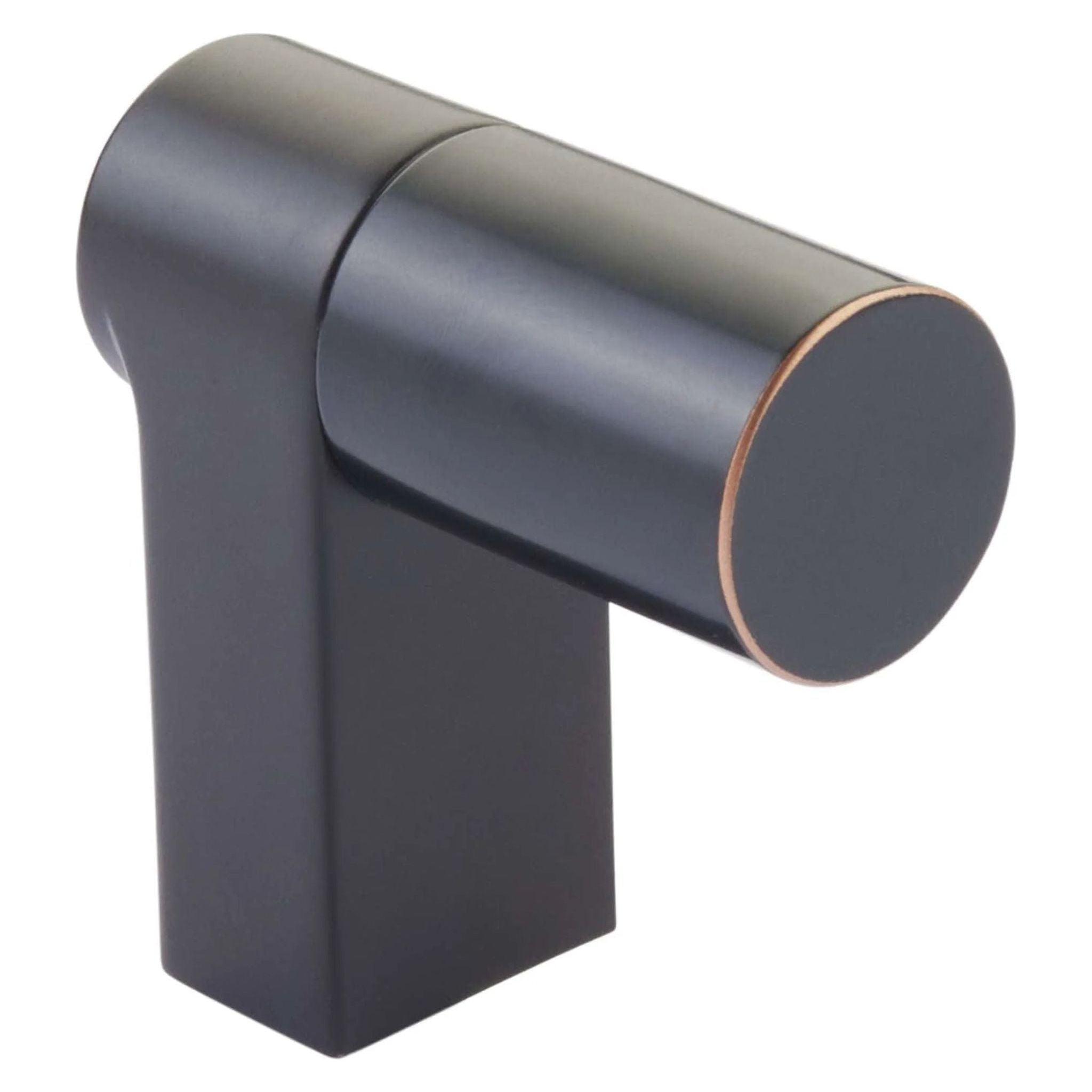 Emtek - Emtek Select Bar Cabinet Finger Pull Smooth Bar - 86659.RECUS10B.SMUS10B - Canada Light Shop