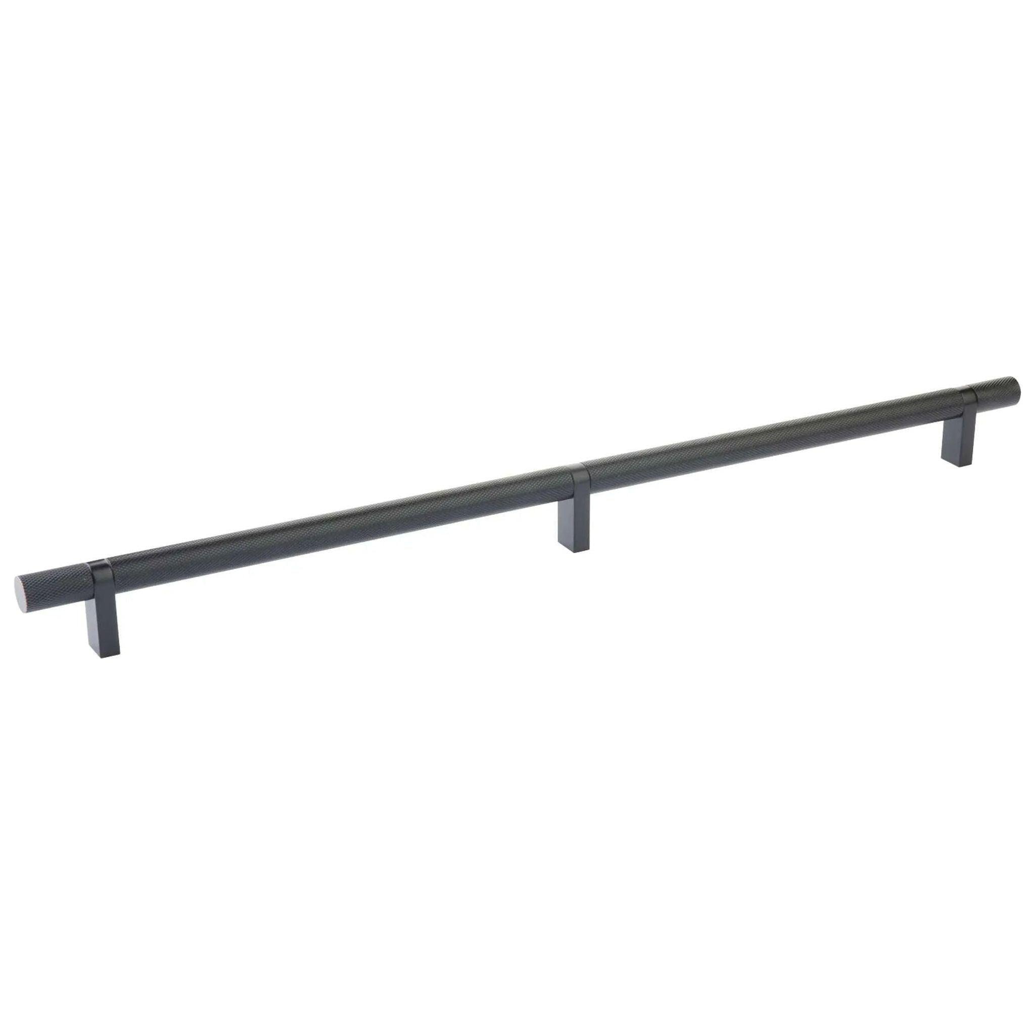 Emtek - Emtek Select Bar Cabinet Pull Knurled Bar - 84159.RCBUS10B.KNUS10B - Canada Light Shop