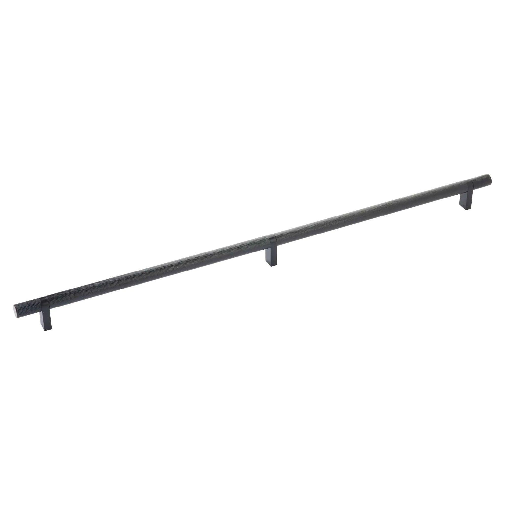 Emtek - Emtek Select Bar Cabinet Pull Knurled Bar - 84160.RCBUS10B.KNUS10B - Canada Light Shop