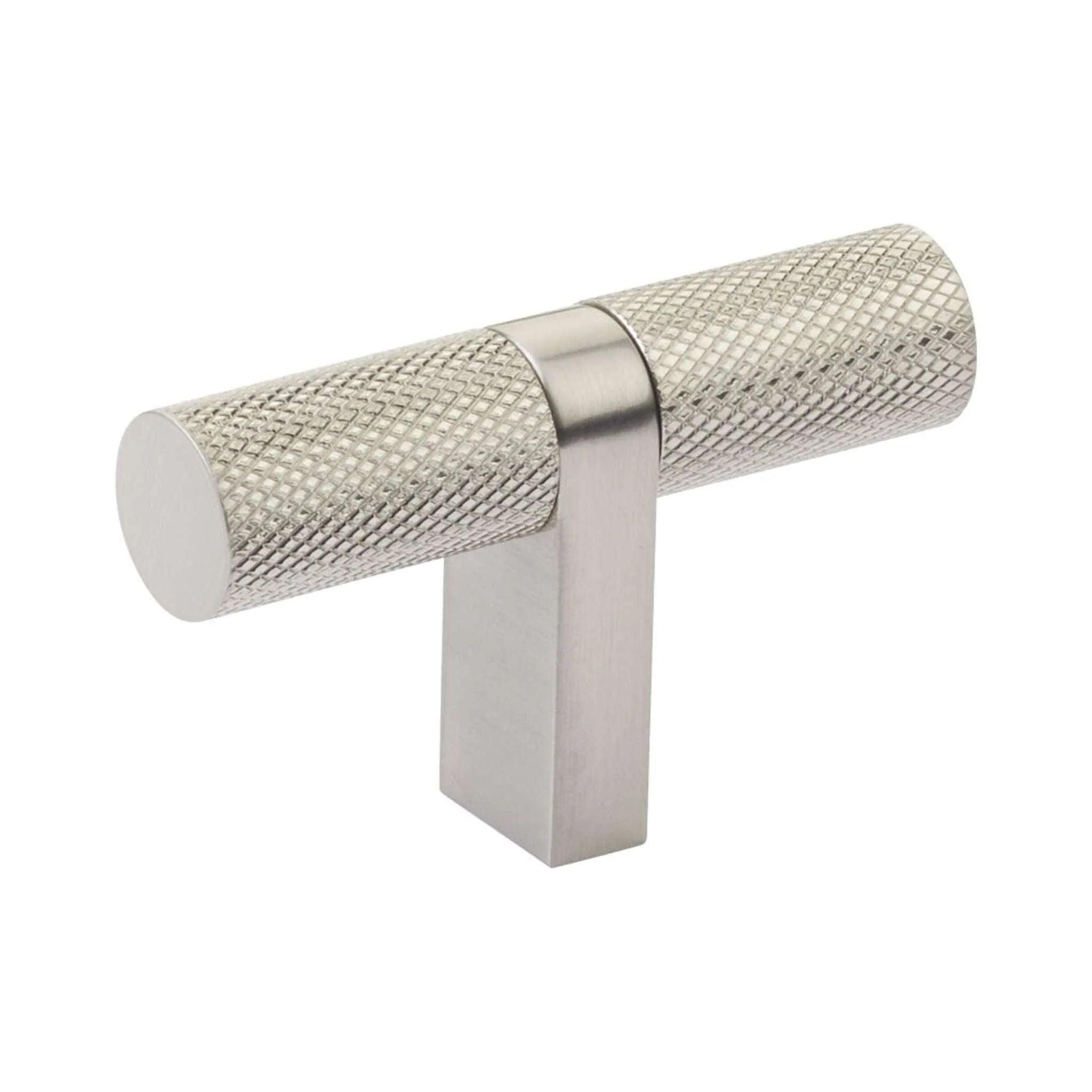 Emtek - Emtek Select Bar Cabinet TKnob Knurled Bar - 86656.RCBUS15.KNUS15 - Canada Light Shop