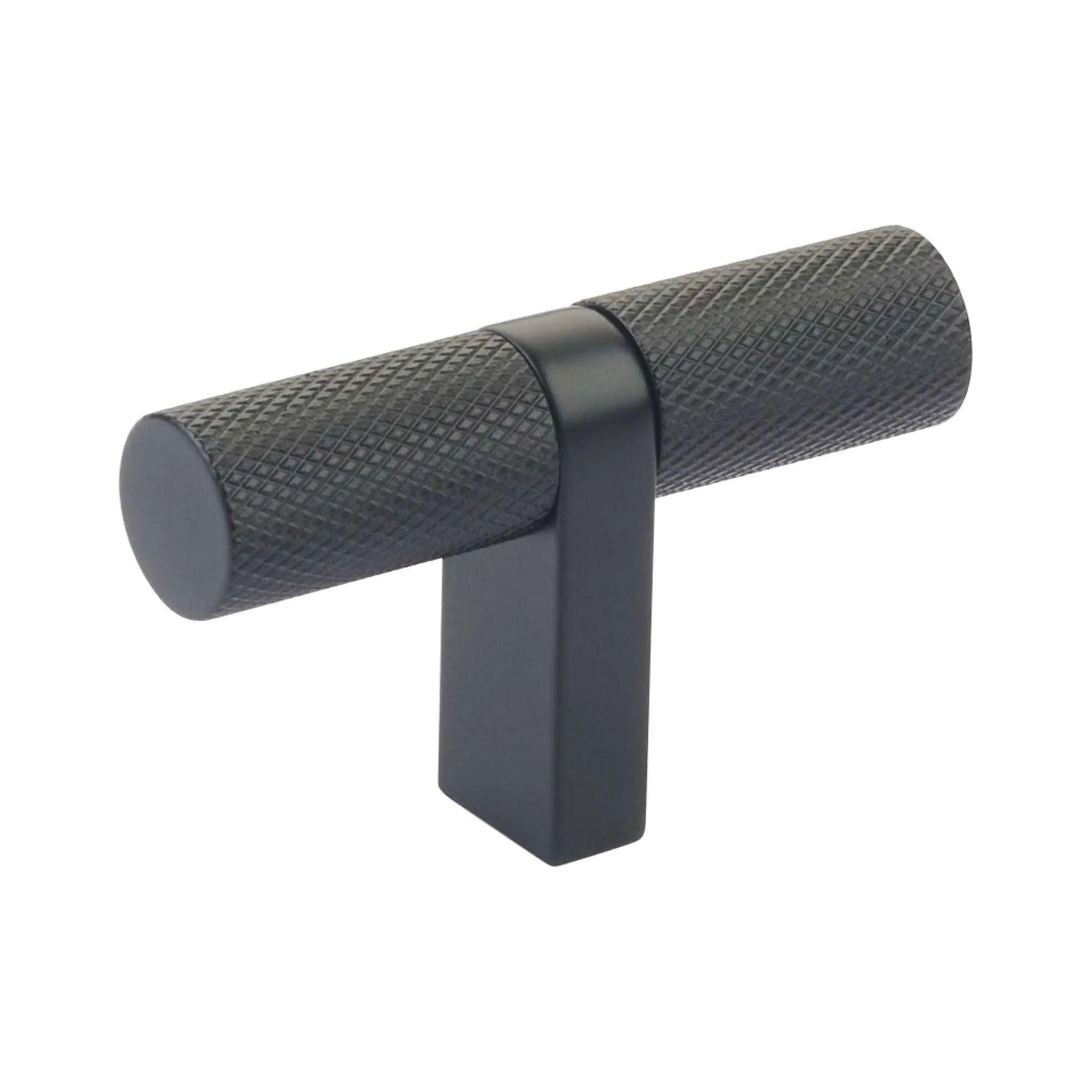 Emtek - Emtek Select Bar Cabinet TKnob Knurled Bar - 86656.RCBUS19.KNUS19 - Canada Light Shop