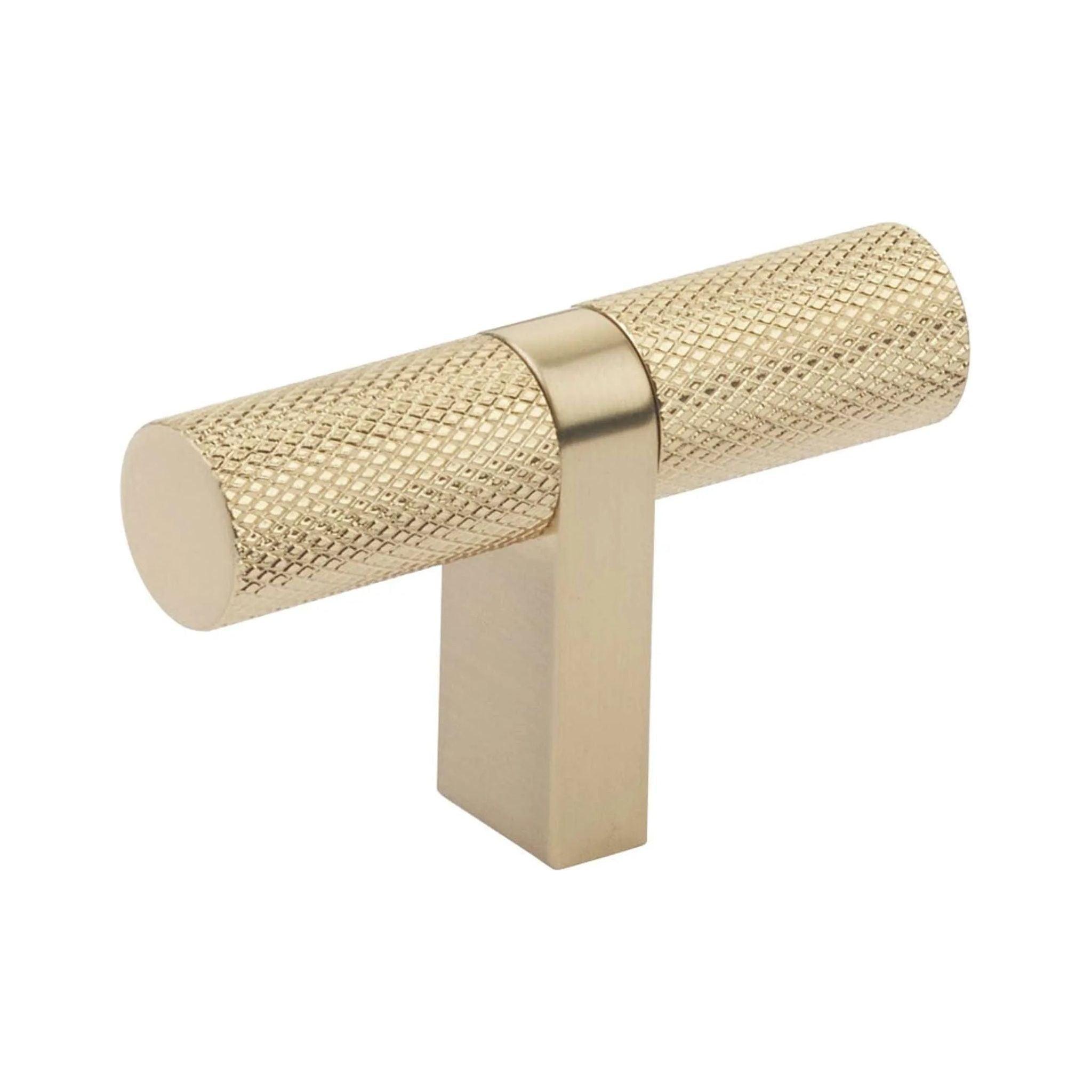 Emtek - Emtek Select Bar Cabinet TKnob Knurled Bar - 86656.RCBUS4.KNUS4 - Canada Light Shop