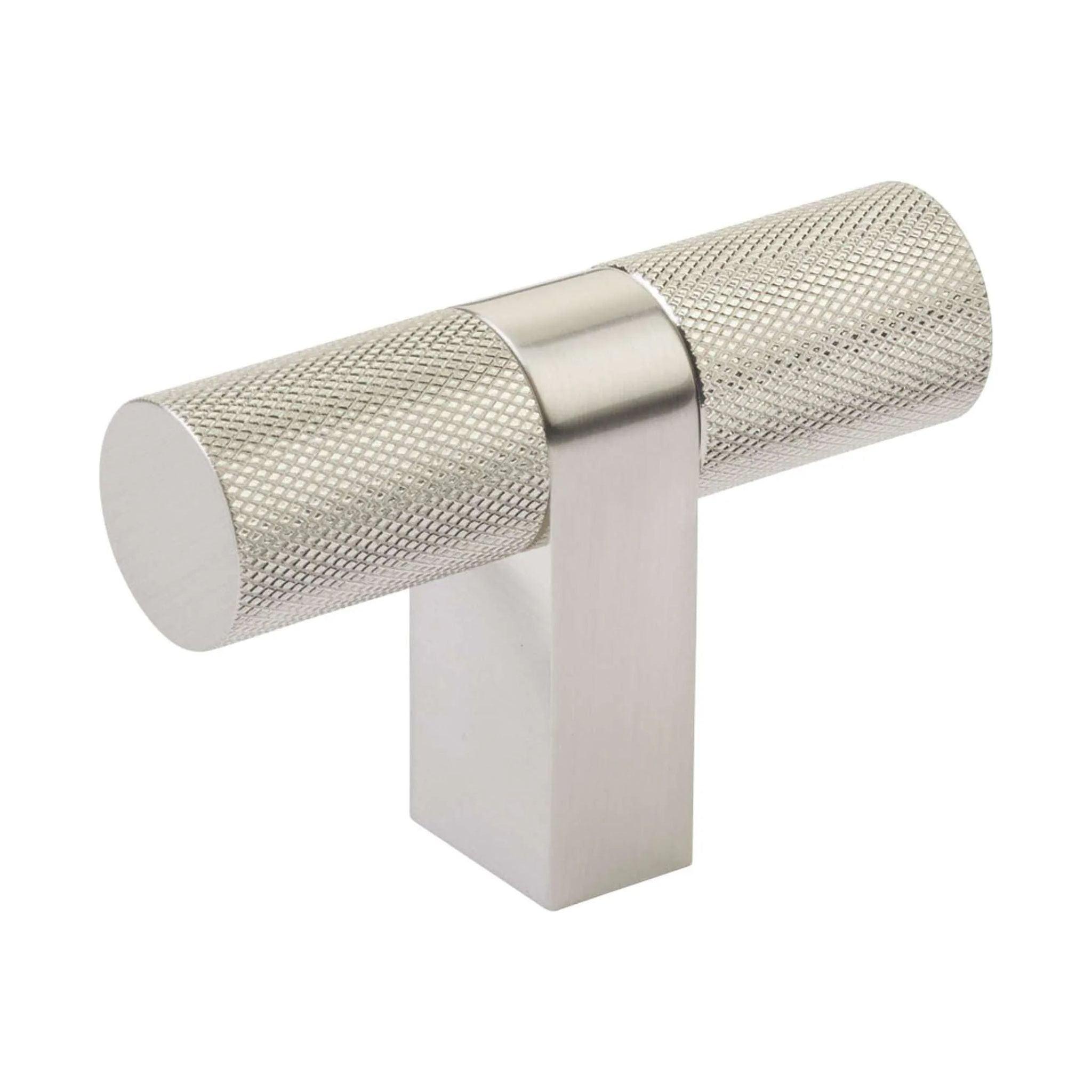 Emtek - Emtek Select Bar Cabinet TKnob Knurled Bar - 86657.RCBUS15.KNUS15 - Canada Light Shop