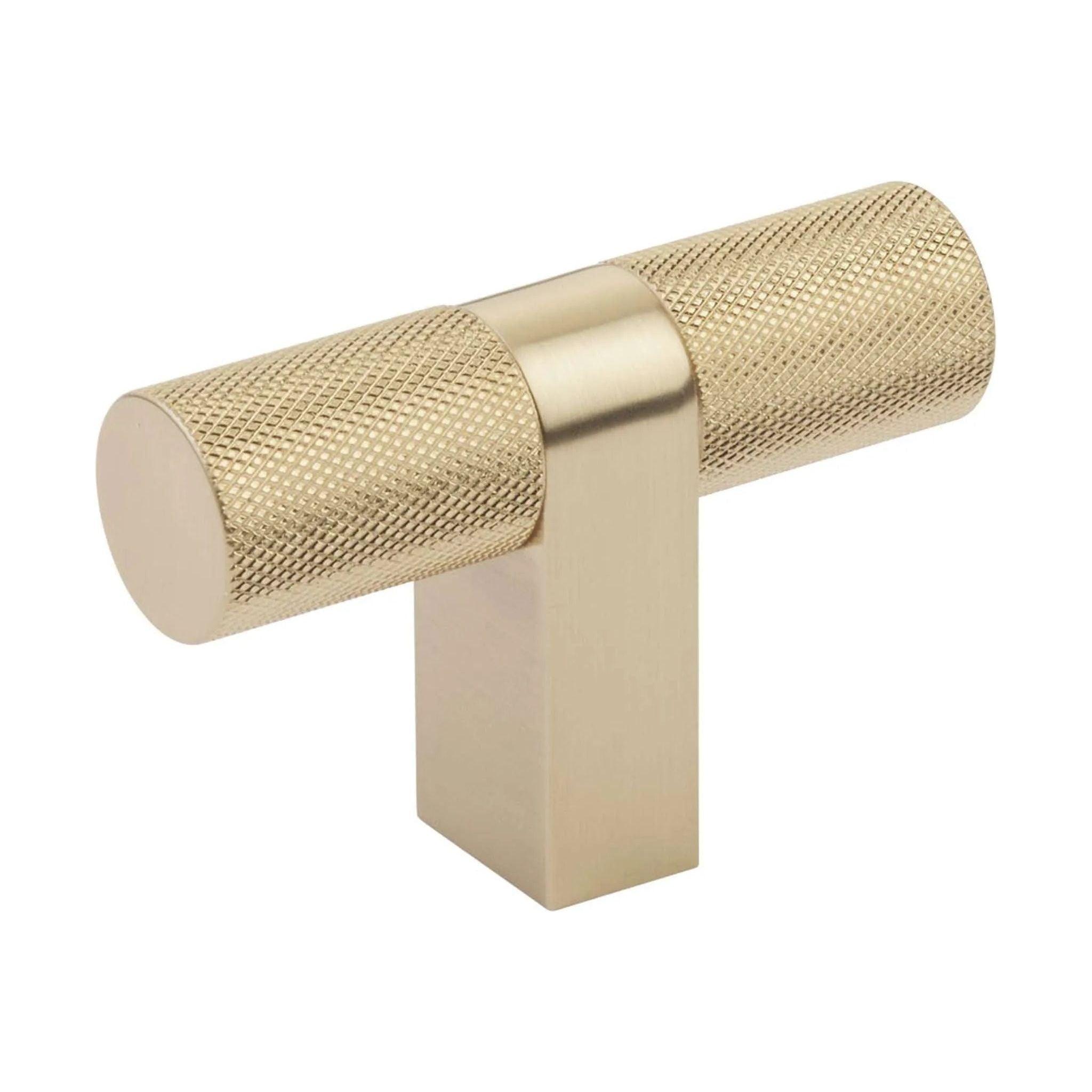 Emtek - Emtek Select Bar Cabinet TKnob Knurled Bar - 86657.RCBUS4.KNUS4 - Canada Light Shop