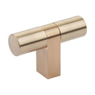 Emtek - Emtek Select Bar Cabinet TKnob Smooth Bar - 86657.RCBSCU.SMSCU - Canada Light Shop
