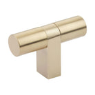 Emtek - Emtek Select Bar Cabinet TKnob Smooth Bar - 86657.RCBUS4.SMUS4 - Canada Light Shop