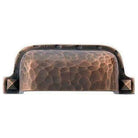 Emtek - Hammered Bin Pull - 86049US10B - Canada Light Shop