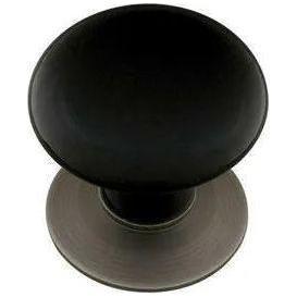 Emtek - Porcelain Knob with Base - Ebony - 86009US15A - Canada Light Shop
