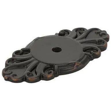 Emtek - Ribbon & Reed Back Plate for Knob - 86293US10B - Canada Light Shop