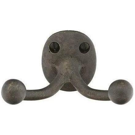 Emtek - Sandcast Bronze Double Hook - 2306MB - Canada Light Shop