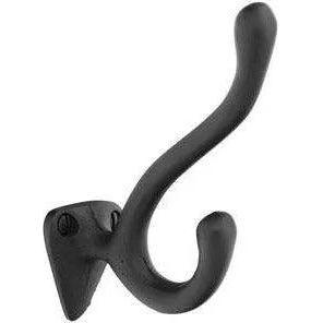 Emtek - Sandcast Bronze Robe Hook - 86106FB - Canada Light Shop