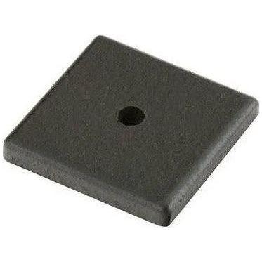 Emtek - Sandcast Bronze Square Back Plate for Knob - 86342FB - Canada Light Shop