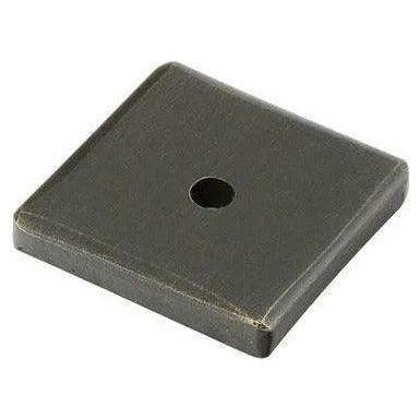 Emtek - Sandcast Bronze Square Back Plate for Knob - 86342MB - Canada Light Shop