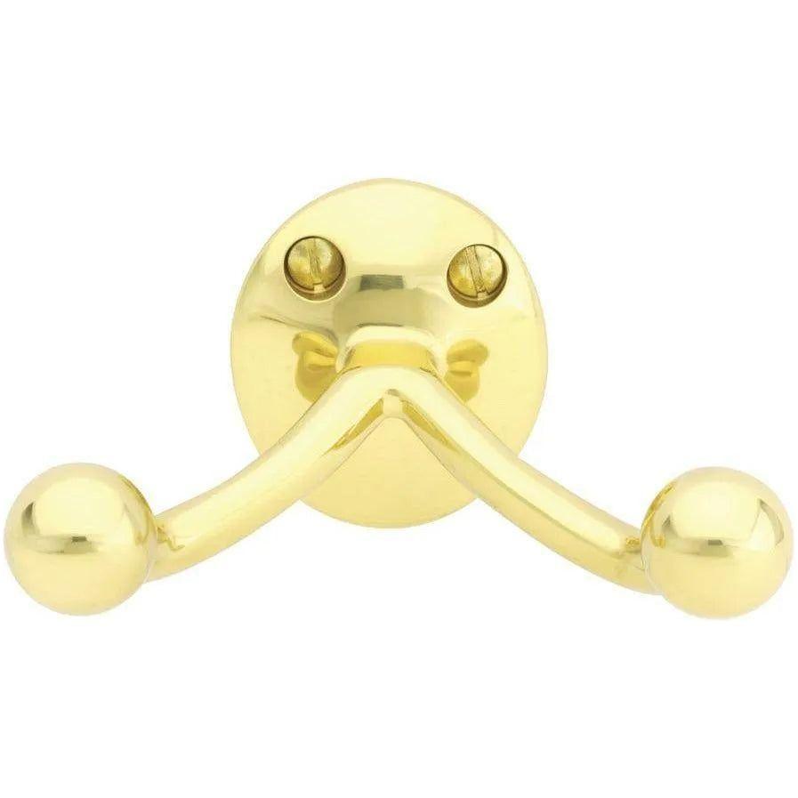 Emtek - Traditional Brass Double Hook - 2607US3 - Canada Light Shop