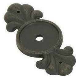 Emtek - Tuscany Bronze Back Plate for Knob - 86234MB - Canada Light Shop